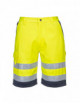 2Hi-vis shorts yellow/navy Portwest