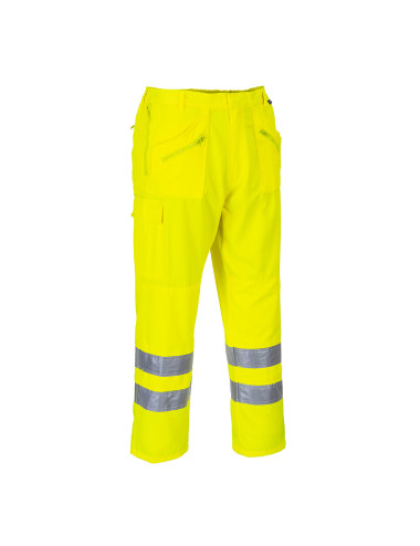 Gelbe Warnschutz-Cargohose Portwest