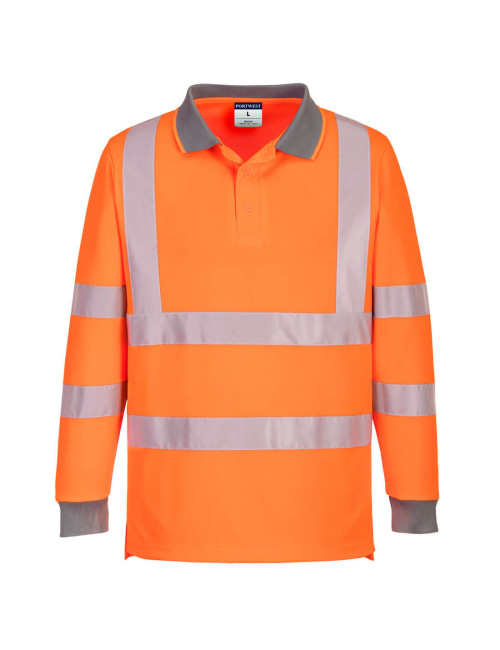Öko-Warn-Poloshirt (6 Stk.) orange Portwest