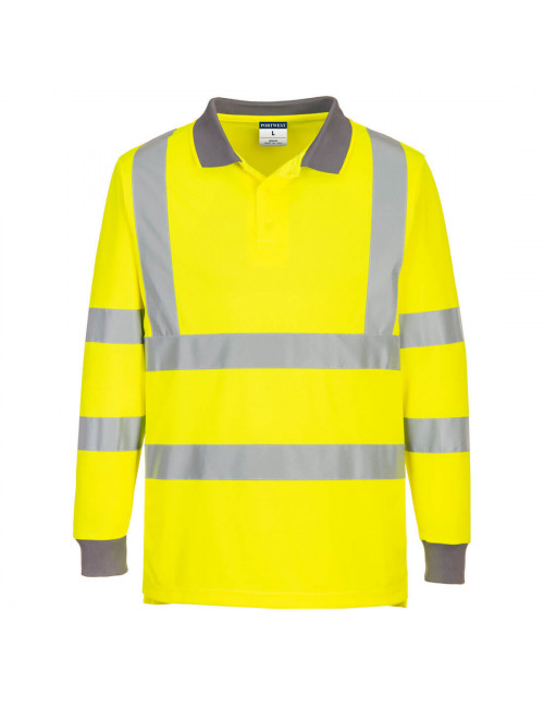 Koszulka ostrzegawcza polo eco (6 szt.) żółty Portwest