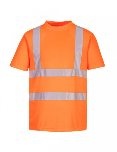 T-shirt ostrzegawczy eco (6 sztuk) pomarańczowy Portwest