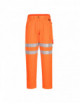 2Hi-vis eco trousers orange Portwest