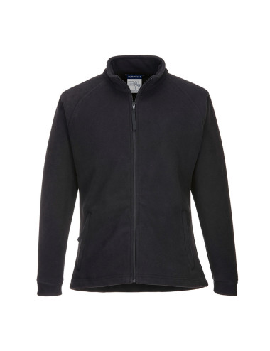 Women`s fleece aran black Portwest