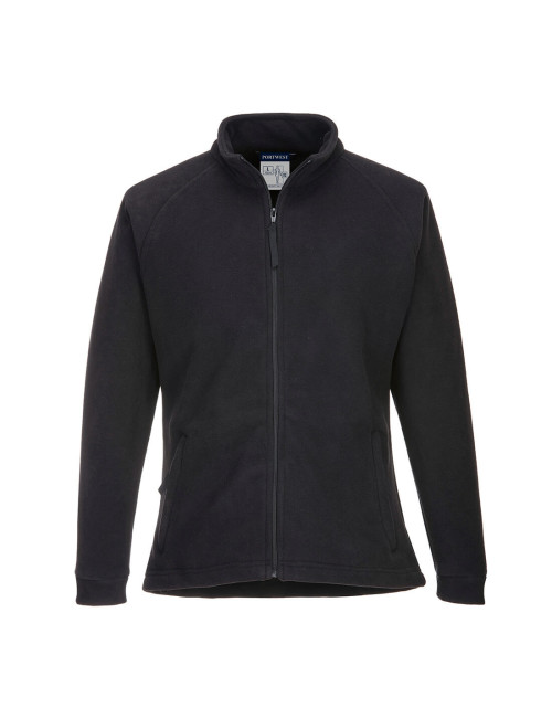 Women`s fleece aran black Portwest