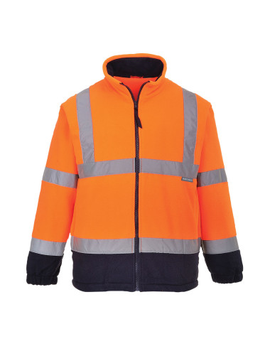 Portwest Warnvlies in Orange/Marineblau