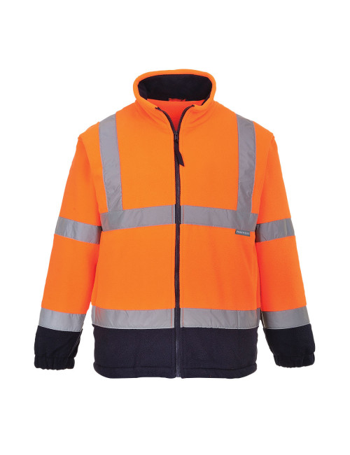 Portwest Warnvlies in Orange/Marineblau