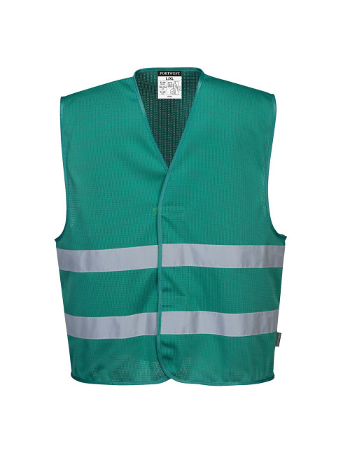 Kamizelka meshair iona butelkowa zieleń Portwest