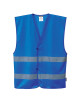 "High-Visibility Malfini Iona Vest in Royal Blue - Comfortable & Vers