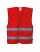 2Gilet iona red Portwest