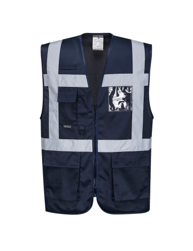 Vest iona executive navy Portwest