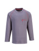 Bizflame flame retardant sweatshirt. gray Portwest