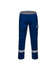 Two-tone bizflame ultra blue royal short Portwest