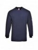 2Langärmliges T-Shirt, antistatisch, flammhemmend, marineblau Portwest