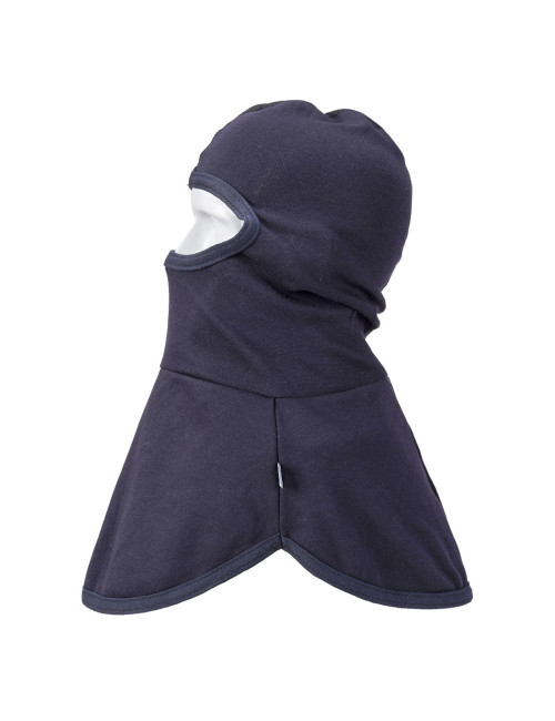 Balaclava hood flame retardant and anti static navy Portwest