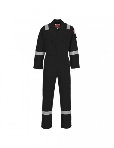 Super lightweight, antistatic coverall 210g black Portwest
