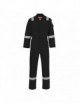 2Super lightweight, antistatic coverall 210g black Portwest