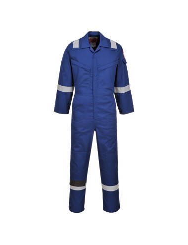 Super light, antistatic coverall 210g royal blue Portwest