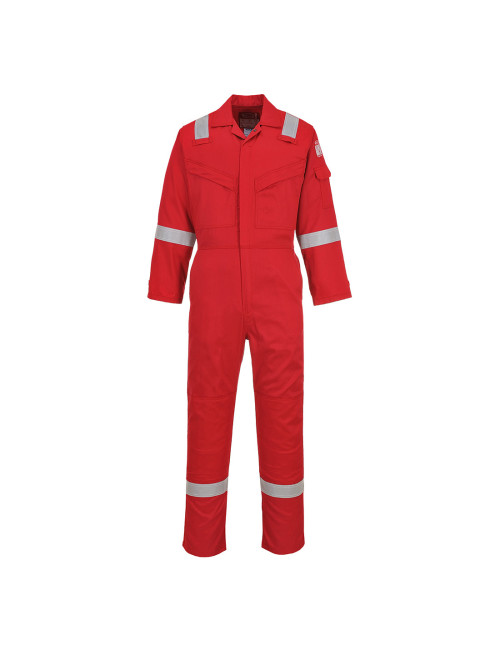Superleichter, antistatischer Anzug 210g rot Portwest