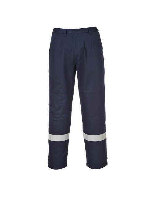 Bizflame plus marineblaue lange Portwest-Hose