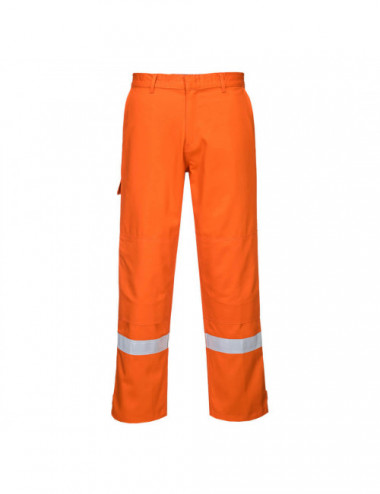 Bizflame plus pants orange tall Portwest