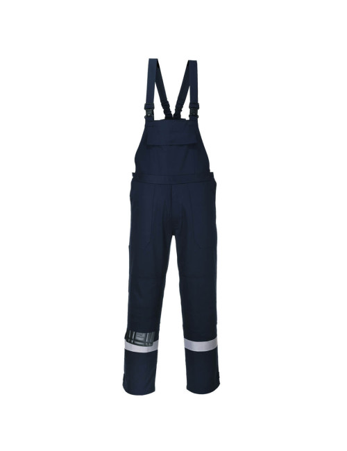 Bizflame plus dungarees navy Portwest