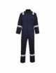 Lightweight flame retardant antistatic coverall 280g navy Portwest