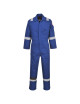 Lightweight flame retardant anti static coverall 280g royal blue Portwest