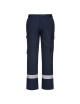 Bizflame plus flame resistant trousers navy Portwest