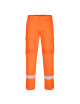 Bizflame plus flame resistant trousers orange Portwest