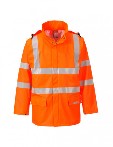 Sealtex flame hi-vis jacket orange Portwest