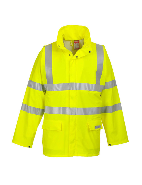 Sealtex flame hi-vis jacket yellow Portwest