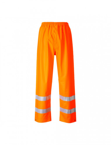 Trudnopalne spodnie ostrzegawcze sealtex flame pomarańczowy Portwest