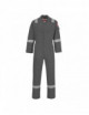 2Flame retardant anti static coverall 350g gray tall Portwest