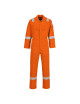 Flame retardant anti static coverall 350g orange Portwest