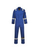 350g royal blue tall flame retardant anti static coverall Portwest
