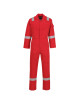 Flame retardant anti static coverall 350g red Portwest