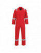 2Flame retardant anti static coverall 350g red Portwest
