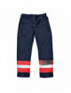 2Bizflame plus flame resistant trousers navy tall Portwest
