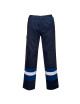 Flammhemmende Bizflame Plus-Hose in Marineblau/Königsblau Portwest