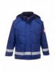 2Royal blue flame retardant anti static winter jacket Portwest