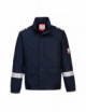 Bizflame plus lightweight flame resistant sweatshirt navy Portwest