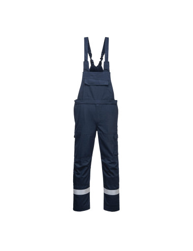 Bizflame ultra navy dungarees Portwest