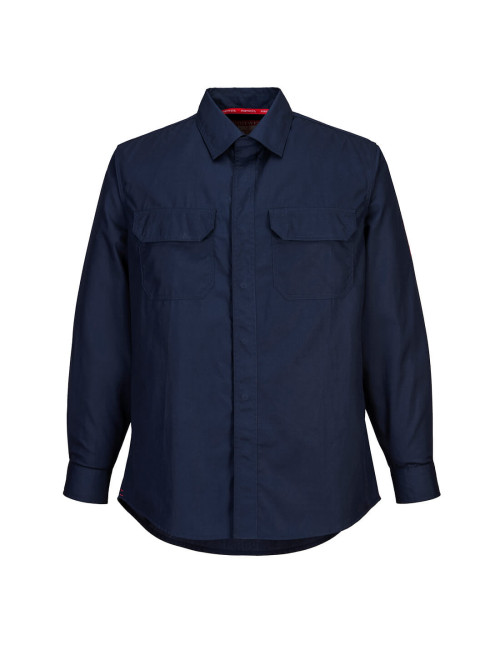 Bizflame plus shirt navy Portwest