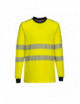 Flame retardant hi-vis t-shirt wx3 yellow/navy Portwest