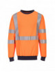 2Flame retardant sweatshirt orange Portwest