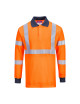 Ris flame retardant hi-vis polo shirt orange Portwest