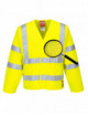 Flame retardant hi-vis jacket yellow Portwest