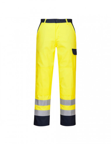 Bizflame pro hi-vis trousers yellow Portwest