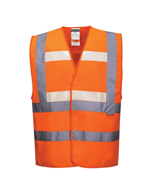 Warnweste mit Triple-Technologie Glowtex Orange Portwest