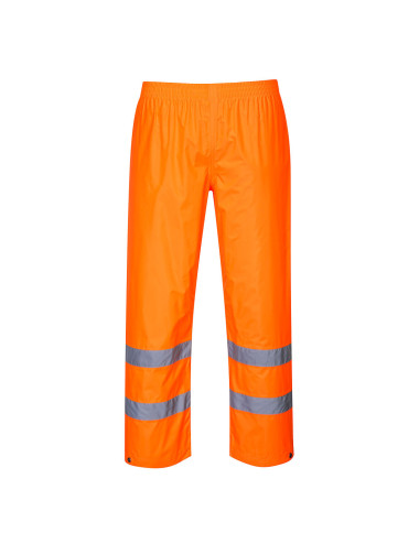 Hi-vis rain trousers orange Portwest